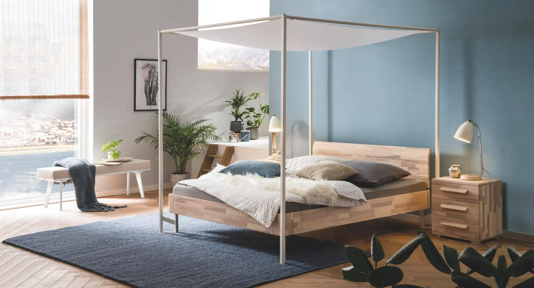 Massief houten bedden - Afbeelding 9