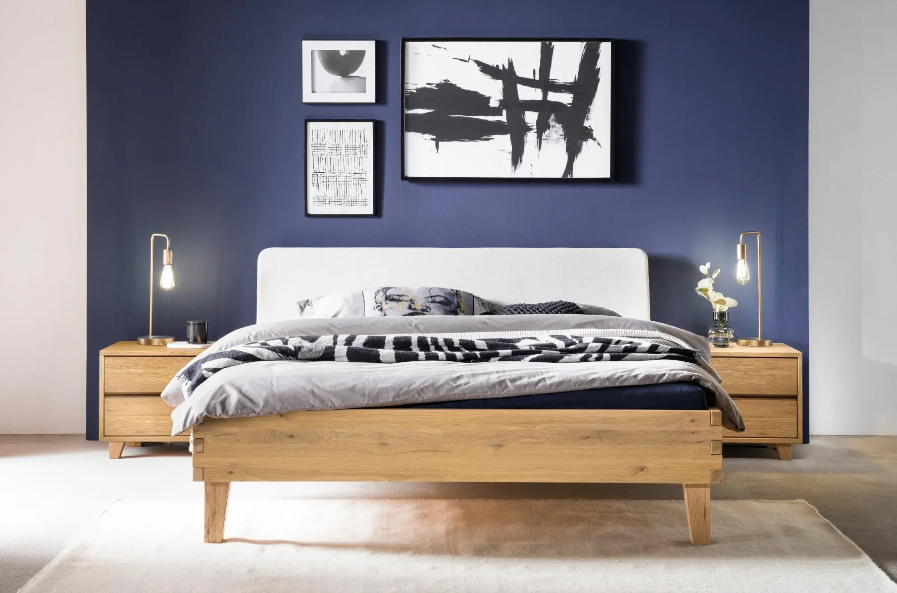 Massief houten bedden - Afbeelding 3