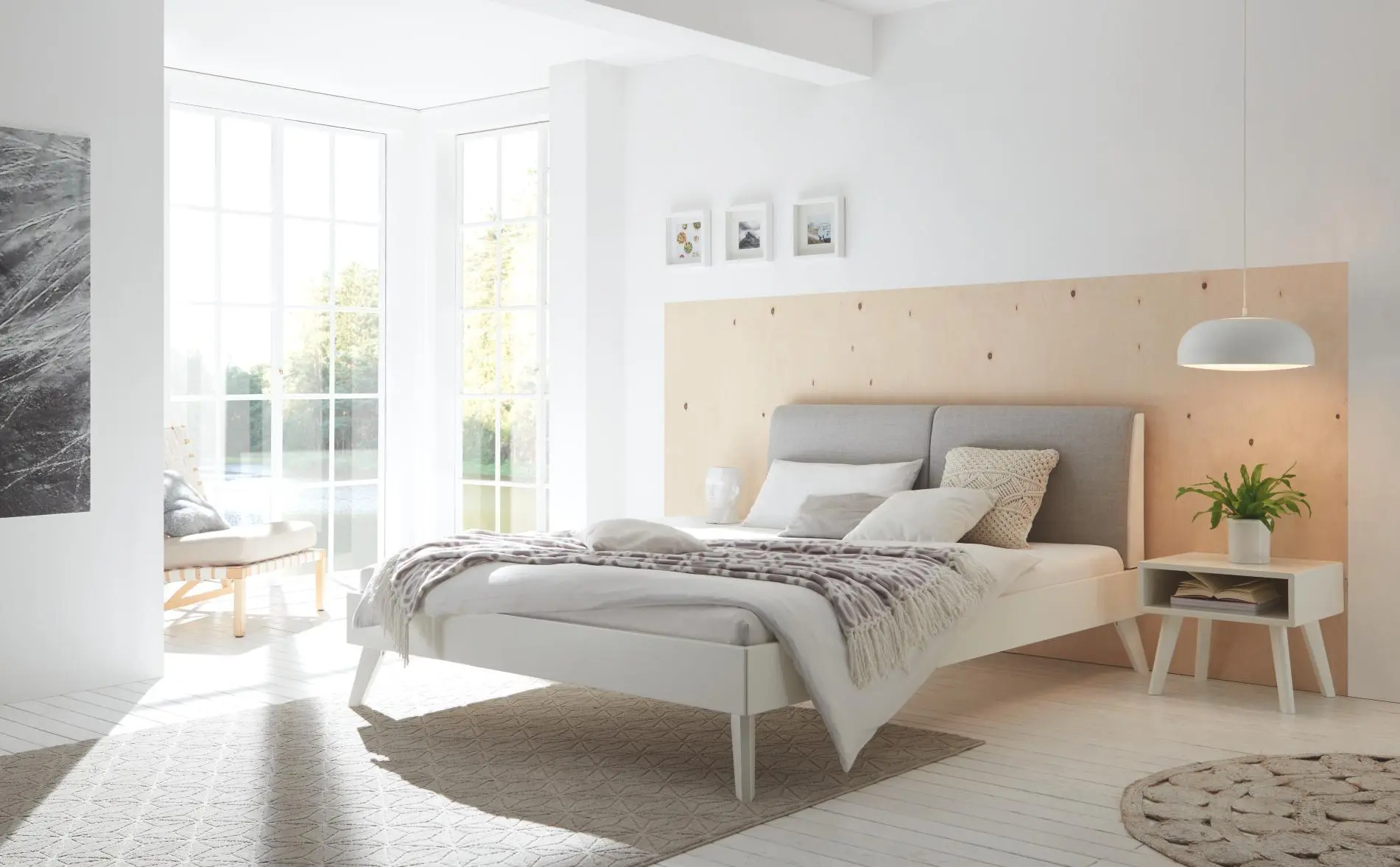 Simone massief houten ledikant