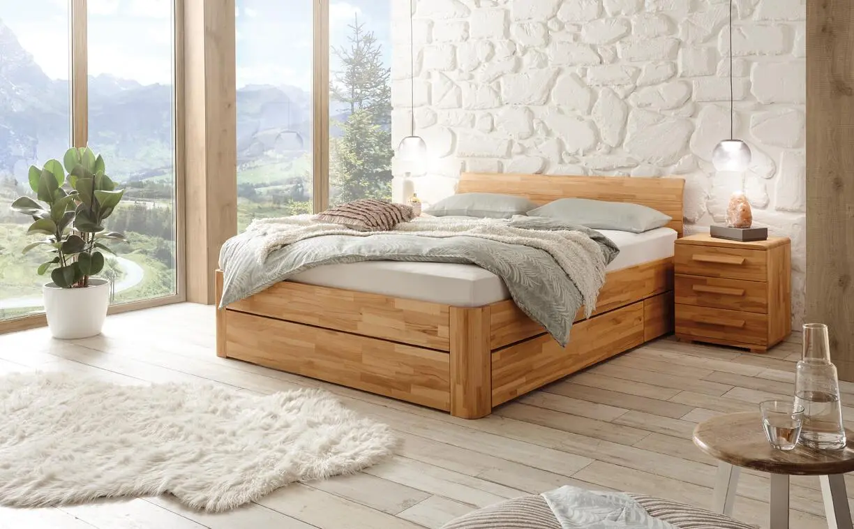 Massief houten bedden - Afbeelding 29