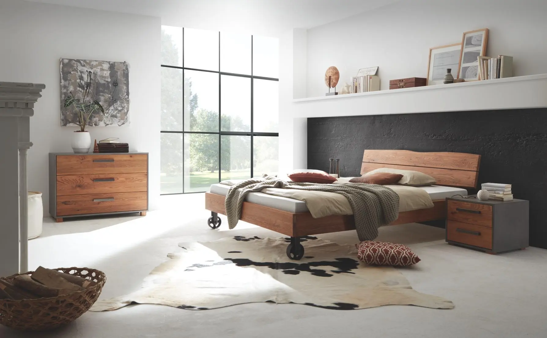 Massief houten bedden - Afbeelding 41