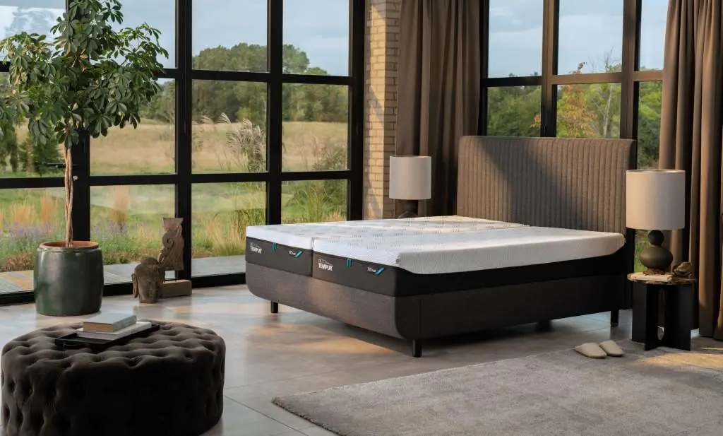 Tempur arc bed sfeer