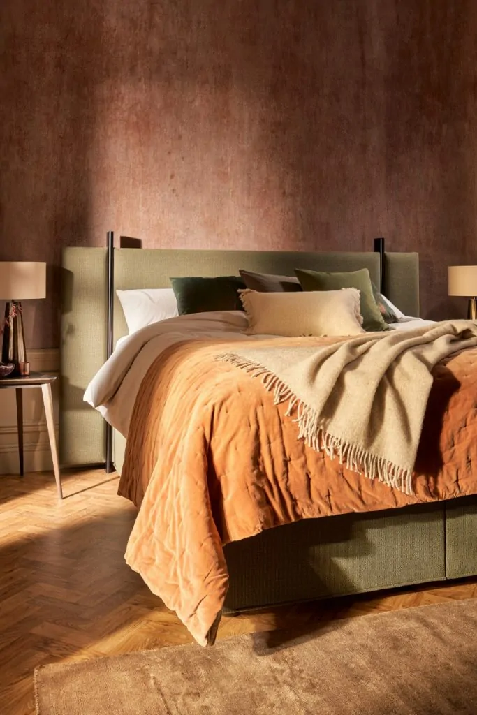 Gate Vispring boxspring 11 Opulence Vispring matras Gate hoofdbord