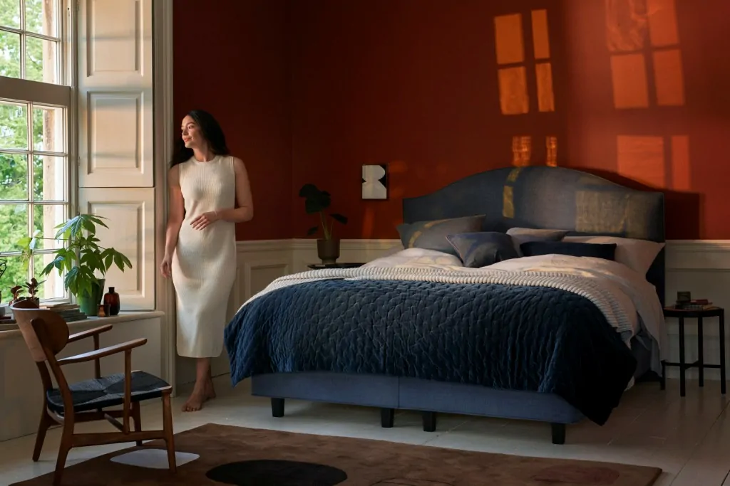 Clabon boxspring van Vispring 7 Clabon Vispring Devonshire