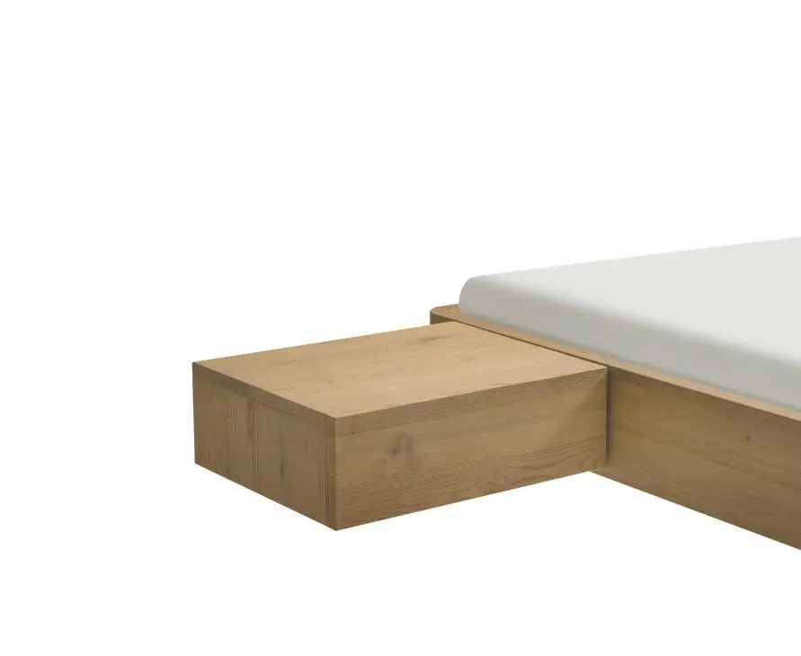 Caja nachttafel massief eiken - Afbeelding 7