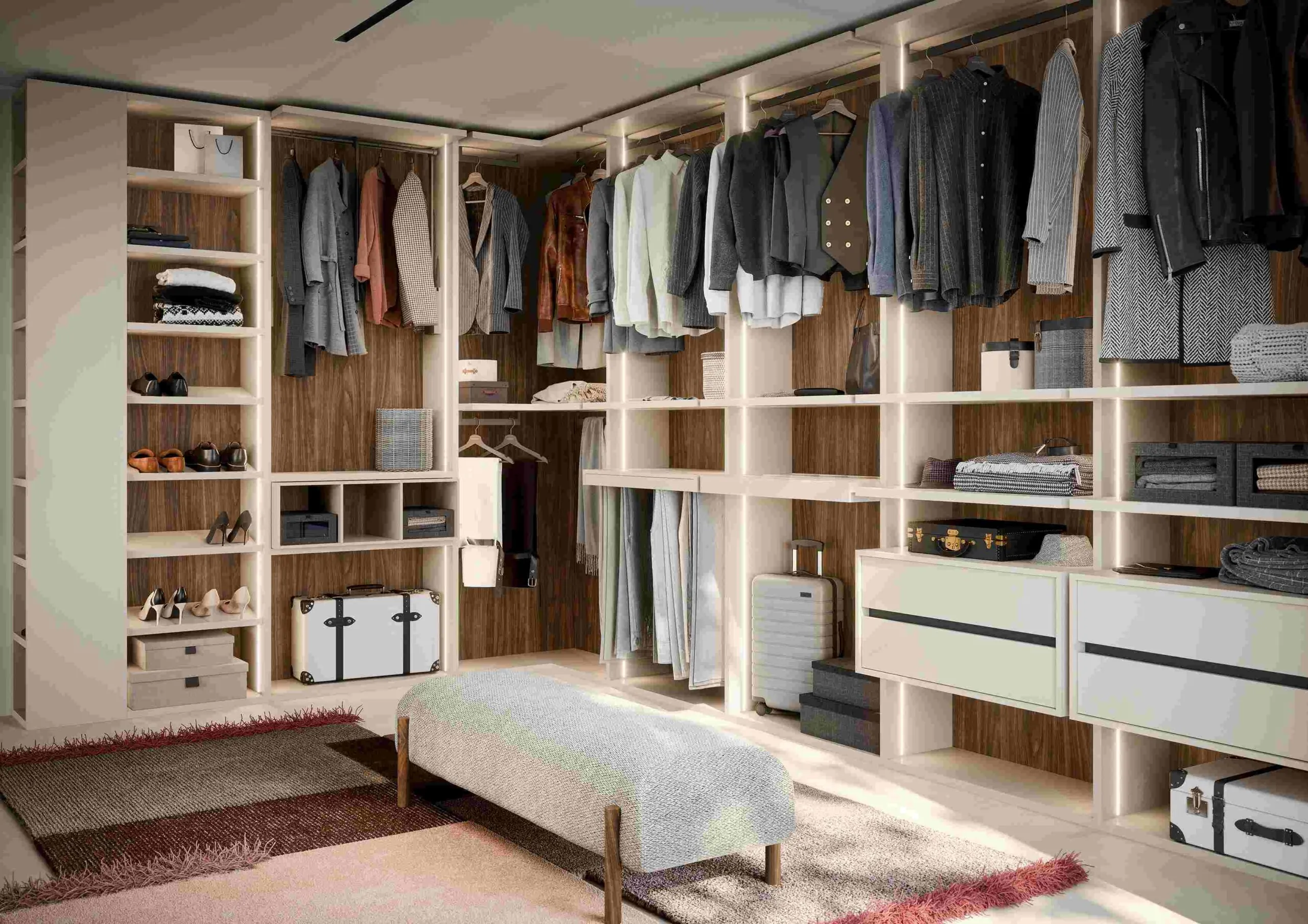 kasten slaapkamer maatwerk inloop kasten