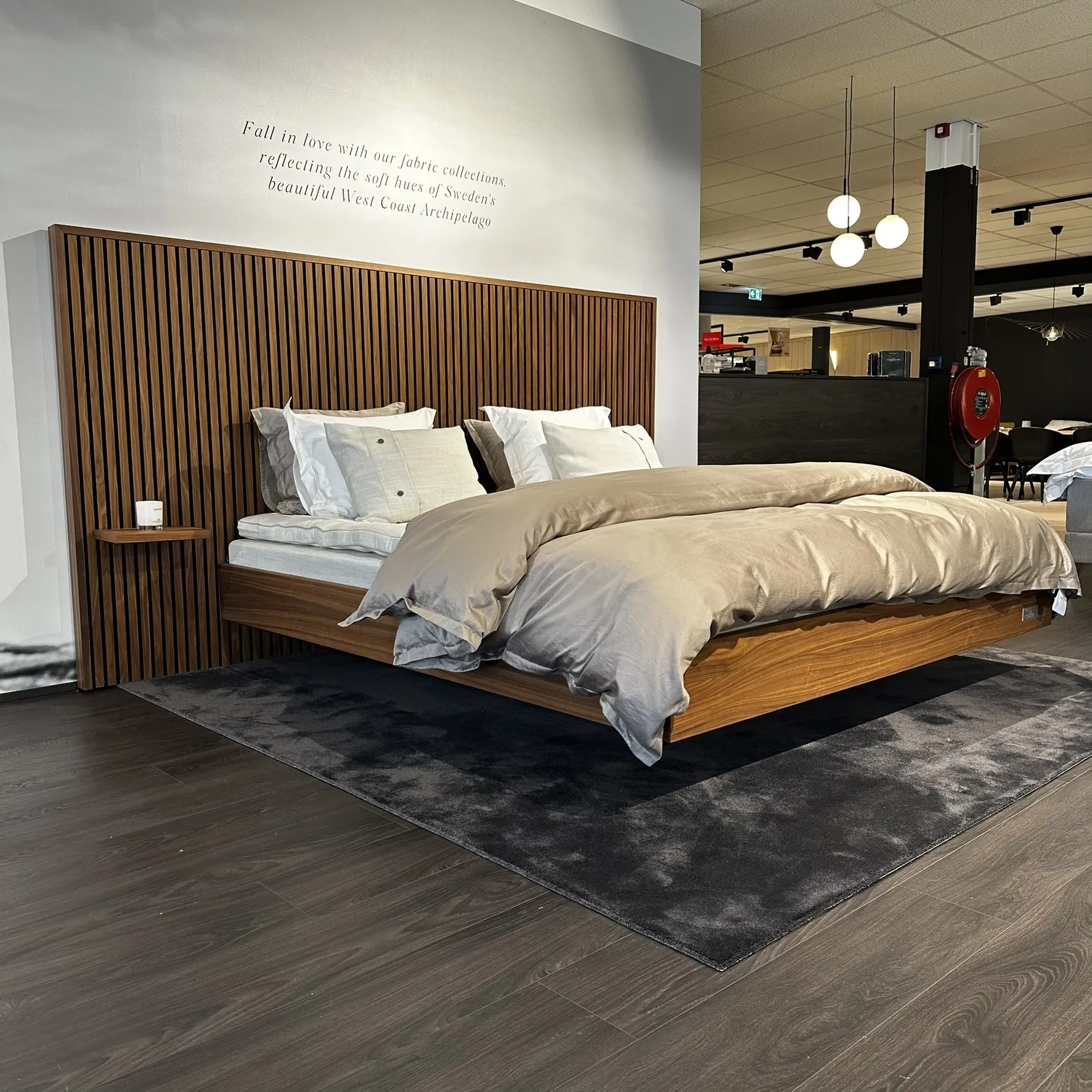 Hällsö bed 180x210 incl Hoofdbord Pinnö - Afbeelding 2