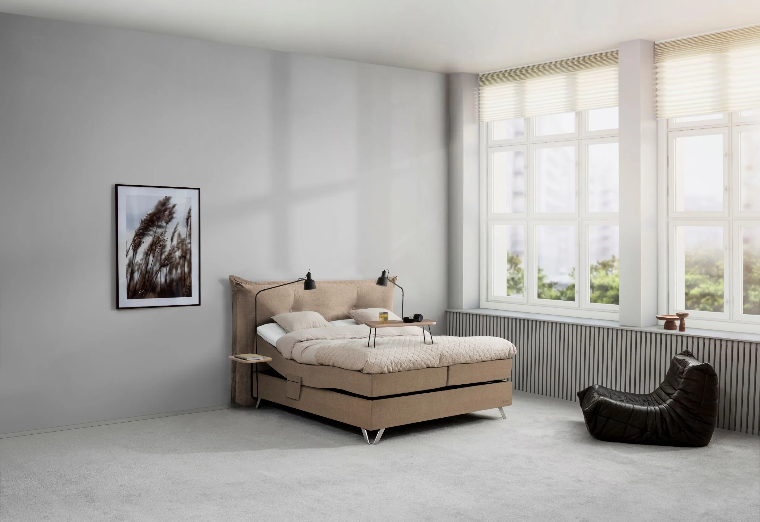 Jensen Ambassador Continental boxspring 2 Jensen Ambassador Continental boxspringset