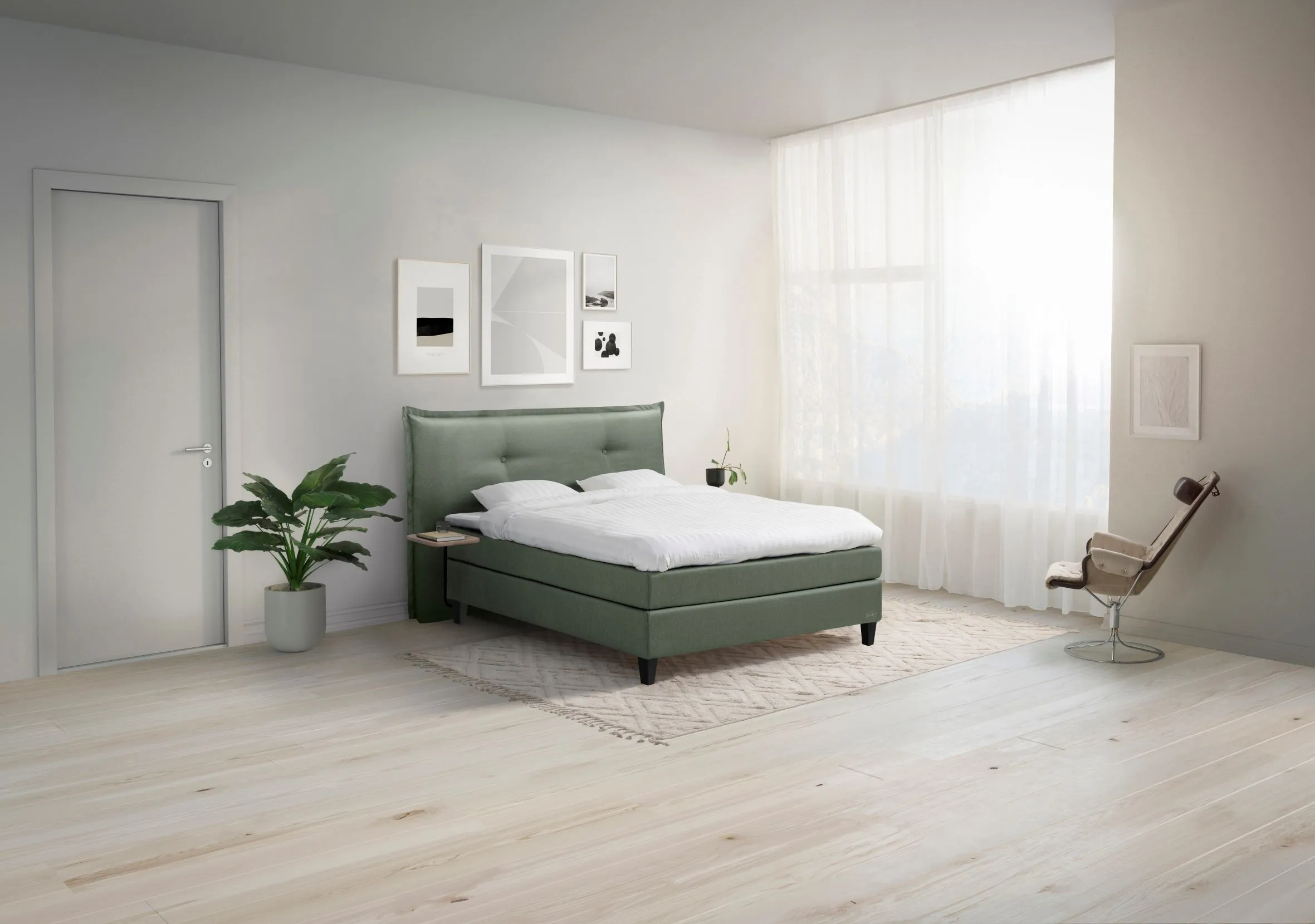 Jensen Diplomat Continental boxspringset 5 Jensen Diplomat Continental boxspring