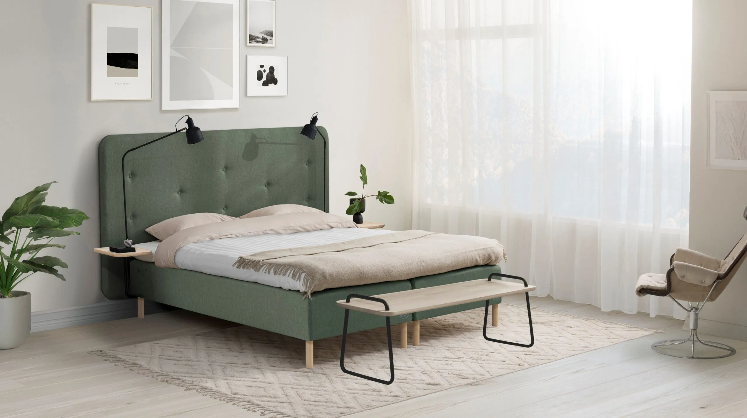 Jensen Diplomat Noridic boxspringset