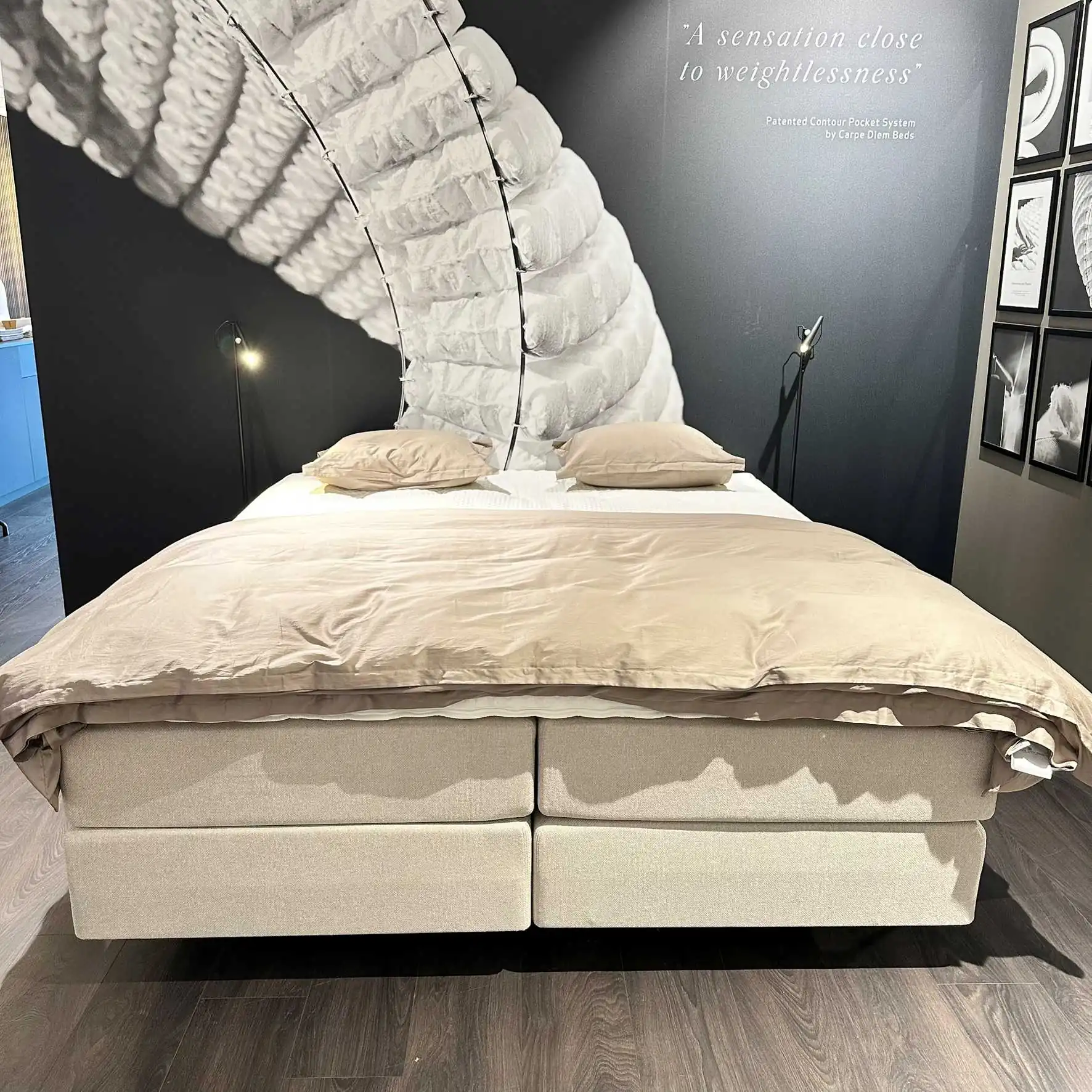 Pullman Premier Silverline boxspring set voordeel